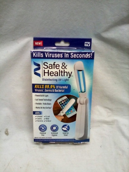 Safe & Healthy Disinfecting UV Light