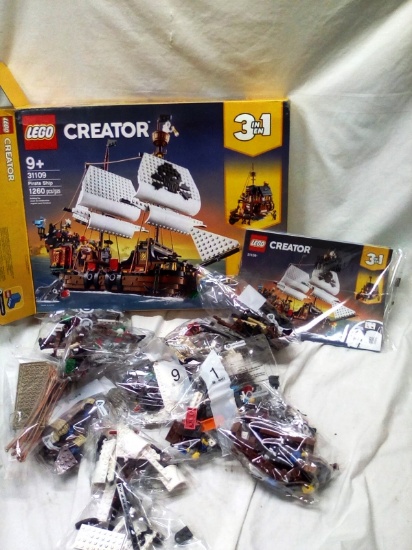LEGO Creator 3in1 Pirate Ship 31109  (1,260 Pieces) AMZ $99.99