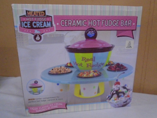 Ceramic Hot Fudge Bar