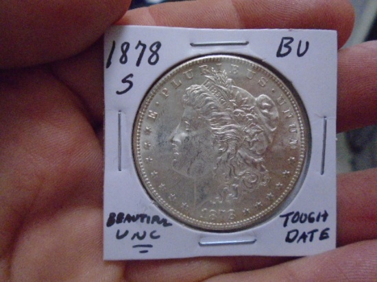 1878 S-Mint Morgan Silver Dollar