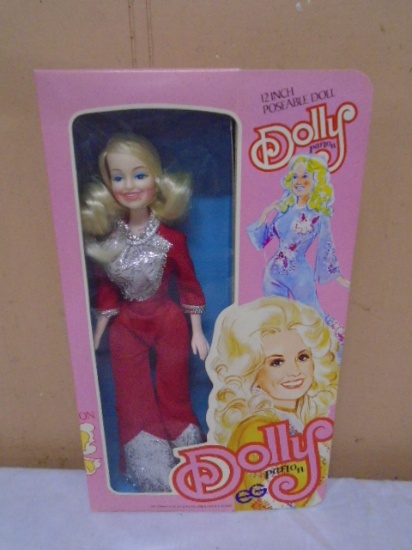 Vintage 1978 Goldberger Dolly Parton 12" Posable Doll