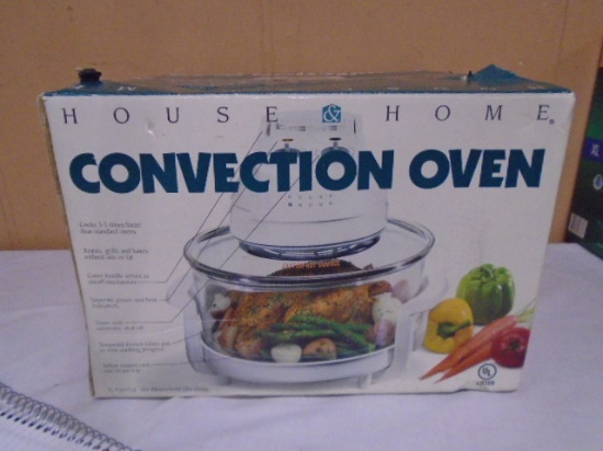 House and Home Convection Oven