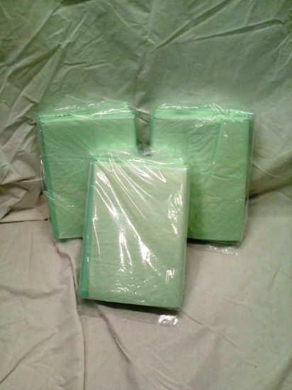 Qty. 3 Packs of 5 Absorbant Bed Pads