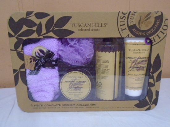 Tuscan Hills 5 Pc. Complete Shower Collection