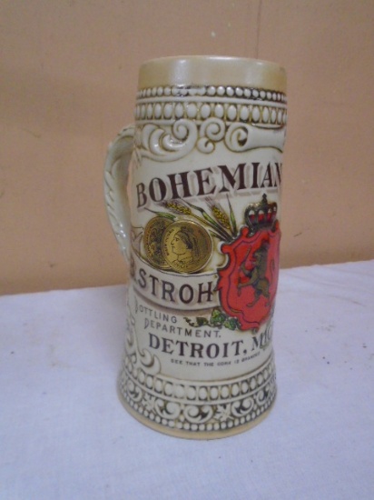 Stroh's Beer Stein