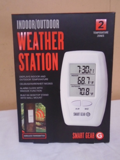 Smart Gear Indoor/Outdoor Weather Station