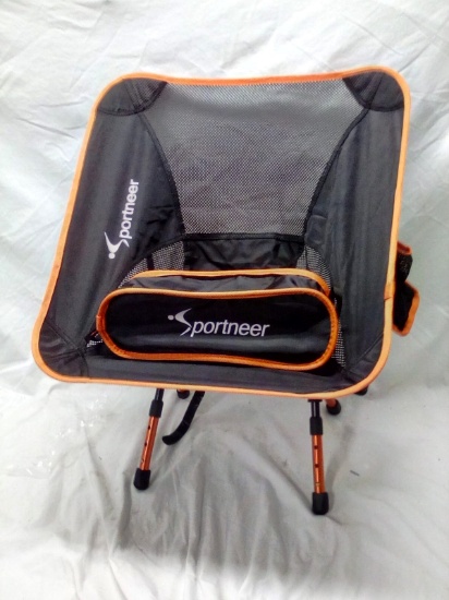 Sportneer Folding Camp Chair with carrying bag as seen in pic