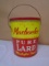 Vintage Marhoefer 8lb Lard Can