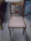 Antique Side Chair w/Harp in Back
