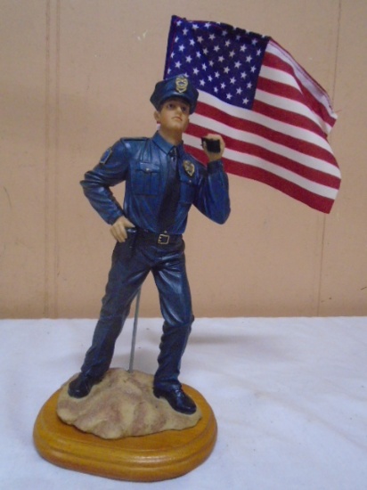 Vanmark "Gallant Force in the City" Policeman Figurine