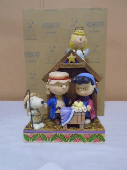 Jim Shore Peanuts "The Christmas Play" Nativity