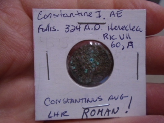 Constantine I 324AD Roman Coin
