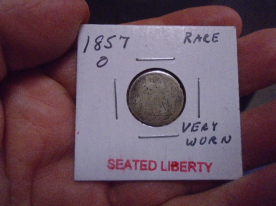 1857 O Mint Seated Liberty Dime
