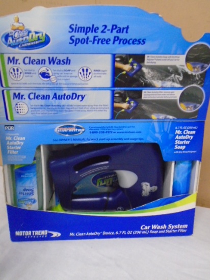 Mr. Clean Auto Dry Car Wash System