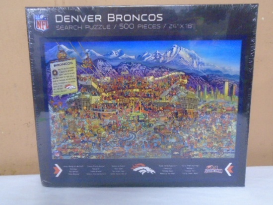 Denver Broncos "Can You Find Joe?" 500pc Jigsaw Puzzle