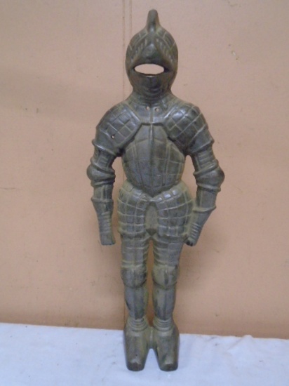 Cast Iron Knight Statue