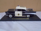 Die Cast 1957 Chevrolet Bel Air Police Chief Car