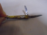 Vintage Camillus Cutlery Co Babe Ruth Bat Pocket Knife