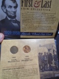 1909 & 1958 Lincoln Wheat Cent Set
