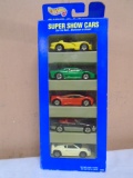 Hotwheels  Super Show Cars 5pc Car Set