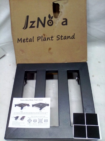 12"x12"x3.15" JzNova Metal Plant Stand