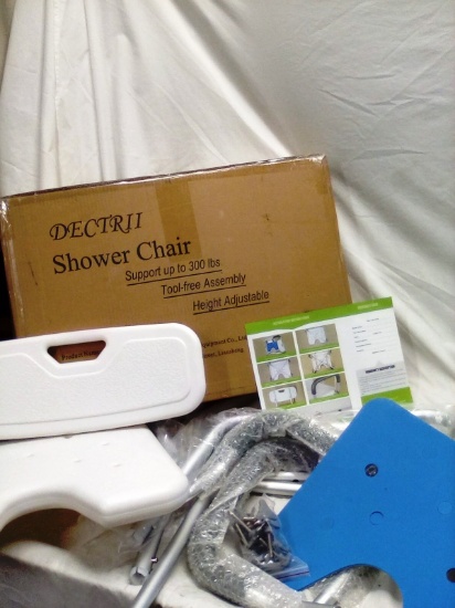 Dectrii Shower Chair, Unassembled as Shown in Pic