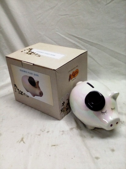 Ceramic Piggy Bank, Exclusively for Cracker Barrel Old Country Store