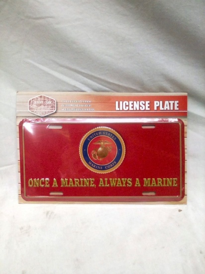 Marine License Plate