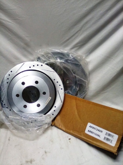 Rear Driver and Passenger Side Rotors