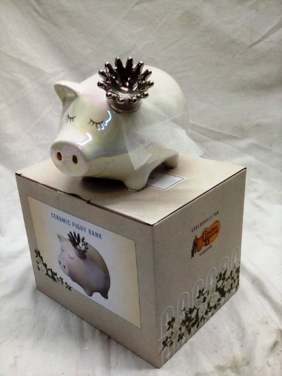 Ceramic Piggy Bank, Exclusively for Cracker Barrel Old Country Store