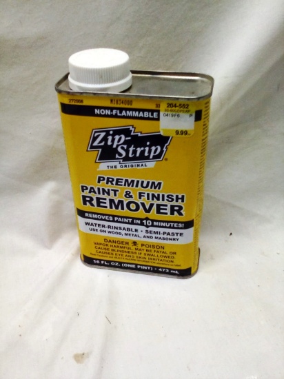 Zip Strip Premium Paint and Finish Remover 16 Fl/Oz Can