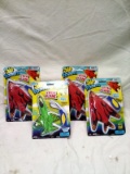 Qty. 4 Air Foam Tech Plane Toys