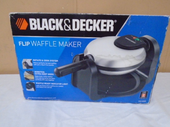 Black and Decker Flip Waffle Maker
