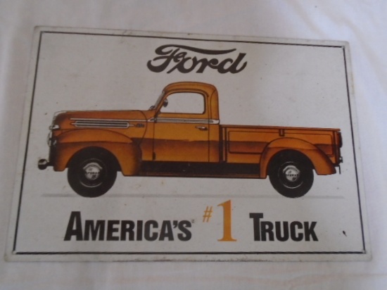 Ford Truck Metal Sign