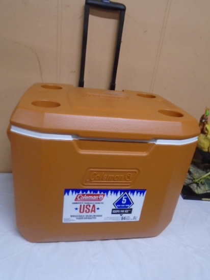 Coleman 5 Day/84 Can Wheeled Cooler