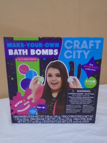 Craft City Make Your Own Bath Bombs Kit