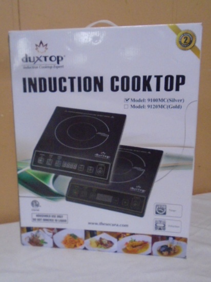 Dux Top Silver Induction Cooktop