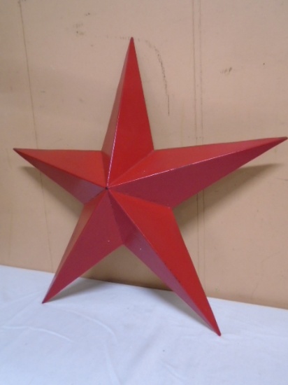 Red Metal Star