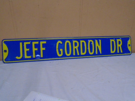 Jeff Gordon Dr Heavy Metal Sign