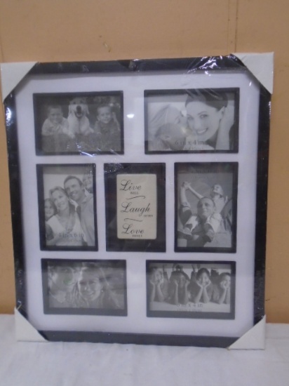 Live-Laugh-Love Photo Collage Frame