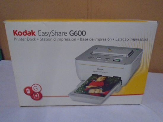 Kodak Easy Share G600 Printer Dock