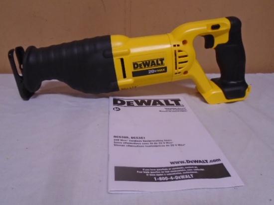 Brand New Dewalt 20V Max Cordless Reciprocating Saw