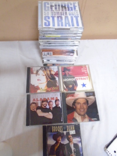 Large Group of Country CDs