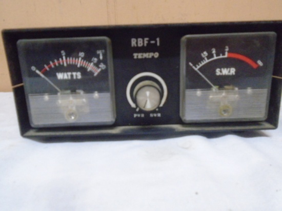 Tempo RBF-1 Ham Radio Power & SWR Meter