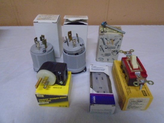 Group of Brand New Electrical Supplies
