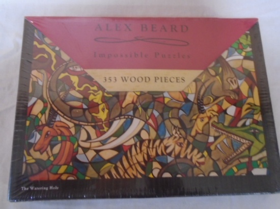 Alex Beard 353 Pc. Wood Impossible Puzzle