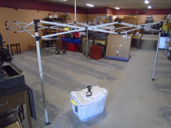 10ftx10ft Easy-Up Canopy w/ Side Kit