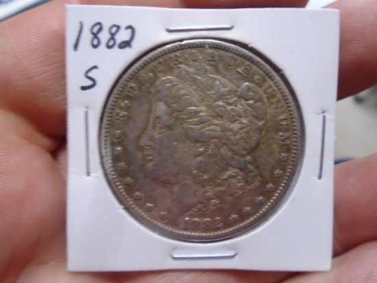 1882S-Mint Morgan Silver Dollar
