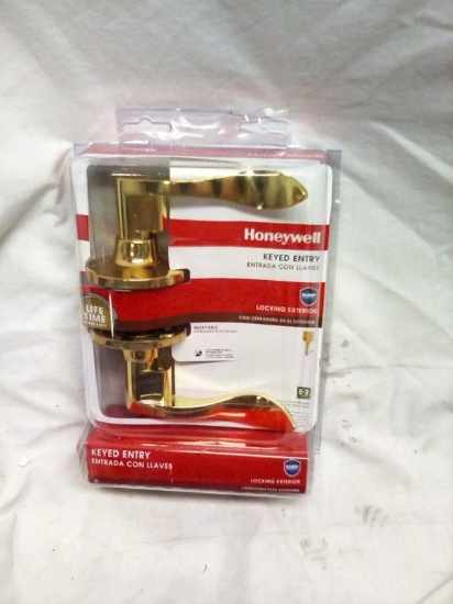 Honeywell Keyed Entry Way Lock Set
