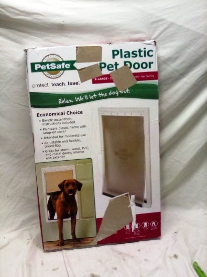 Pet Safe XL Plastic Pet Door 23.5/8"x 13.5/8" Opening